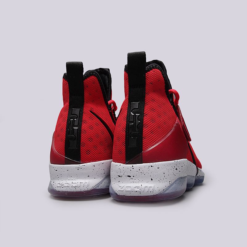 мужские красные баскетбольные кроссовки Nike Lebron XIV 852405-600 - цена, описание, фото 4